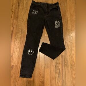 Disney’s “The Nightmare before Christmas” black jeans, size 11